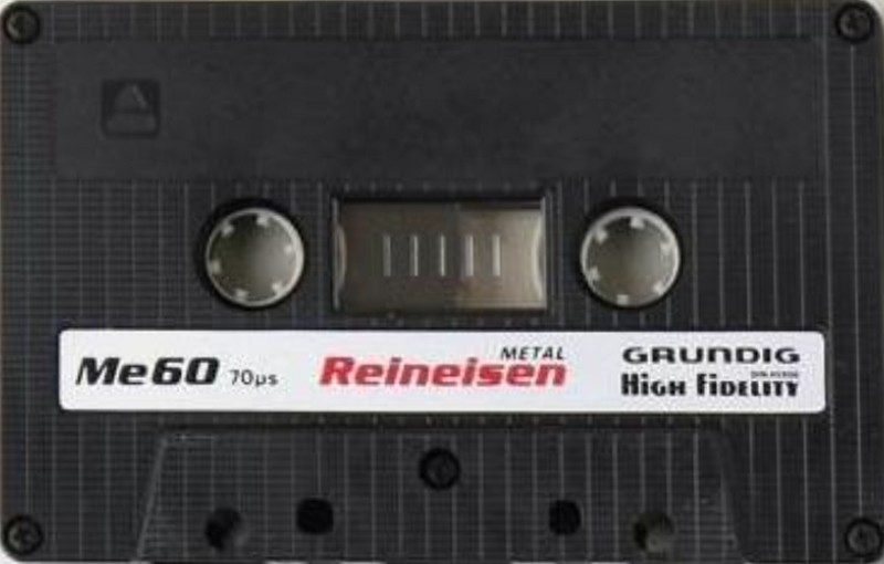 Compact Cassette Grundig 60 Type IV Metal 1981 Germany