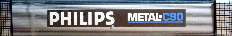 Compact Cassette Philips Metal 90 Type IV Metal 1981 Europe