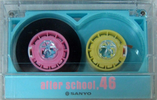 Compact Cassette Sanyo After School 46 "C-W46(B)" Type I Normal 1986 Japan