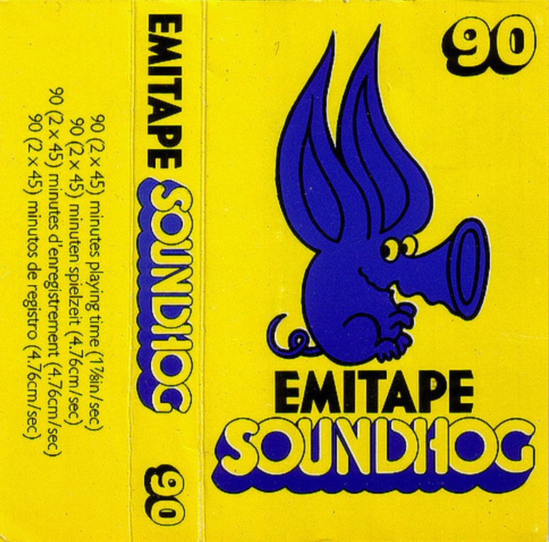 Compact Cassette EMITAPE Soundhog 90 Type I Normal 1972 Europe