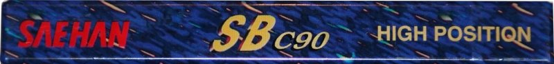Compact Cassette Saehan SB 90 Type II Chrome Europe