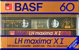 Compact Cassette BASF LH Maxima X I 60 Type I Normal 1985 Europe