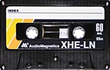 Compact Cassette Audio Magnetics XHE LN 60 Type I Normal 1979 Canada