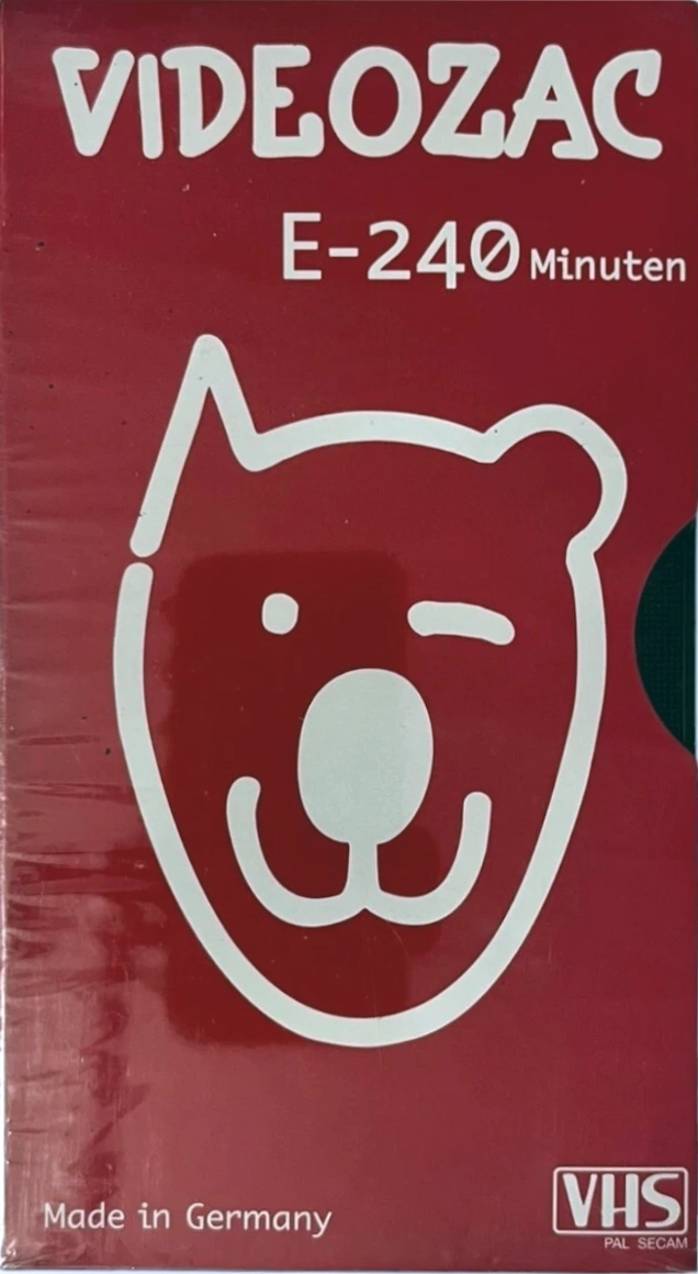 VHS, Video Home System Videozac 240 Type I Normal Europe