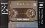 Compact Cassette Sony ES-I 90 "ESM1 90" Type I Normal 1991 Japan