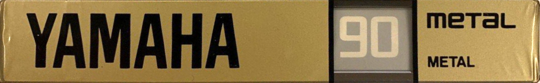 Compact Cassette Yamaha Metal 90 Type IV Metal 1982 Japan
