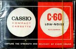 Compact Cassette Cassio 60 Type I Normal Hong Kong