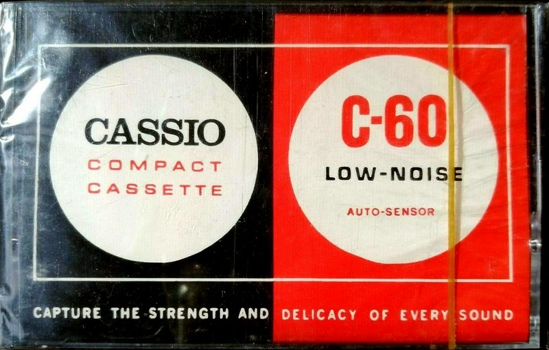 Compact Cassette Cassio 60 Type I Normal Hong Kong