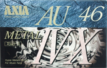 Compact Cassette AXIA AU-IVx 46 "AU4X A 46" Type IV Metal 1993 Japan