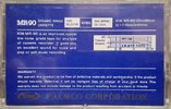 Compact Cassette Kim MR 90 Type I Normal 1991 USSR