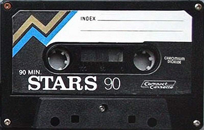 Compact Cassette Stars 90 Type II Chrome Hong Kong