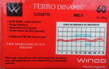 Compact Cassette Winco 60 Type I Normal Argentina