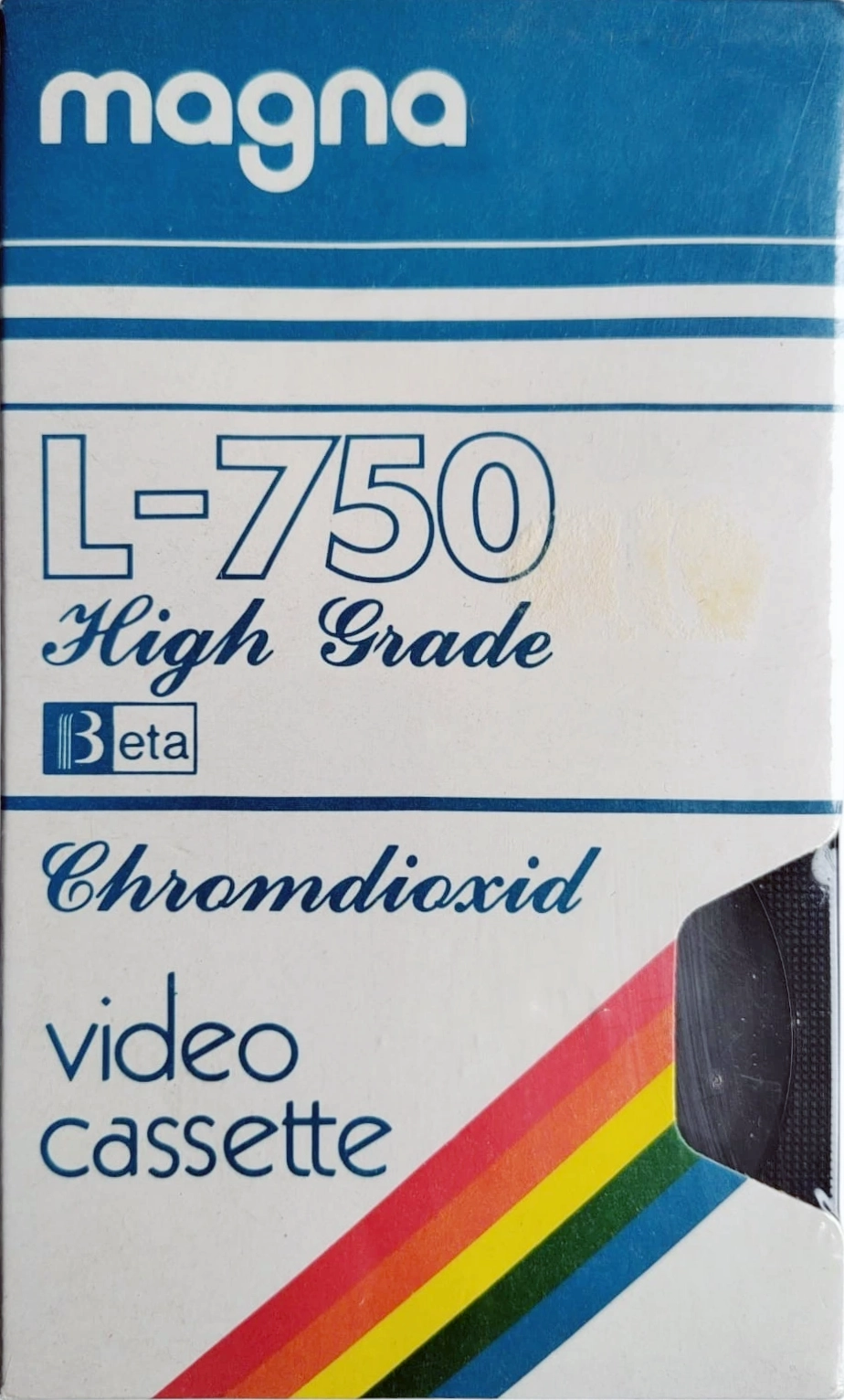 Betamax Magna 90 "L-750" Type II Chrome Europe