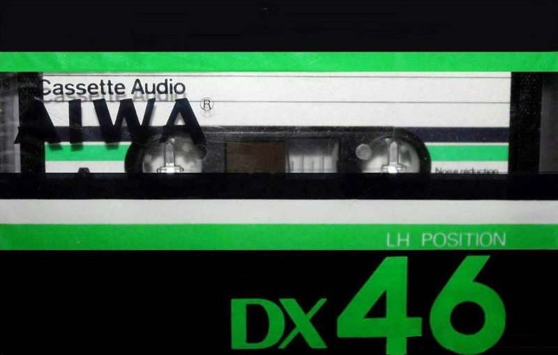 Compact Cassette Aiwa DX 46 Type I Normal 1982 Japan