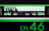 Compact Cassette Aiwa DX 46 Type I Normal 1982 Japan