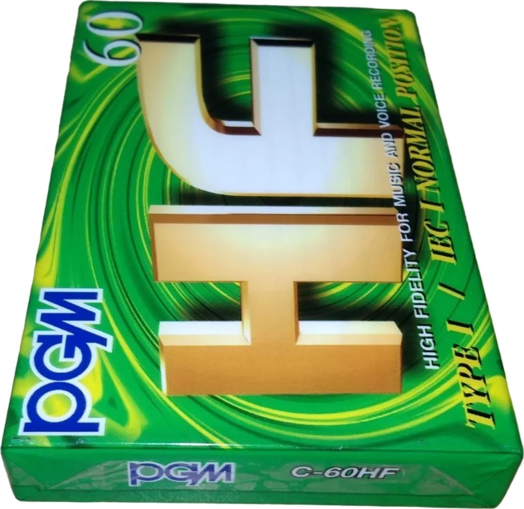 Compact Cassette PGM 60 Type I Normal 1992 Thailand