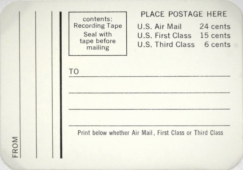 Compact Cassette Scotch 272 90 Type I Normal 1968 USA