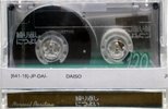 Compact Cassette Daiso 120 "For BGM & Meeting" Type I Normal 1995 Japan