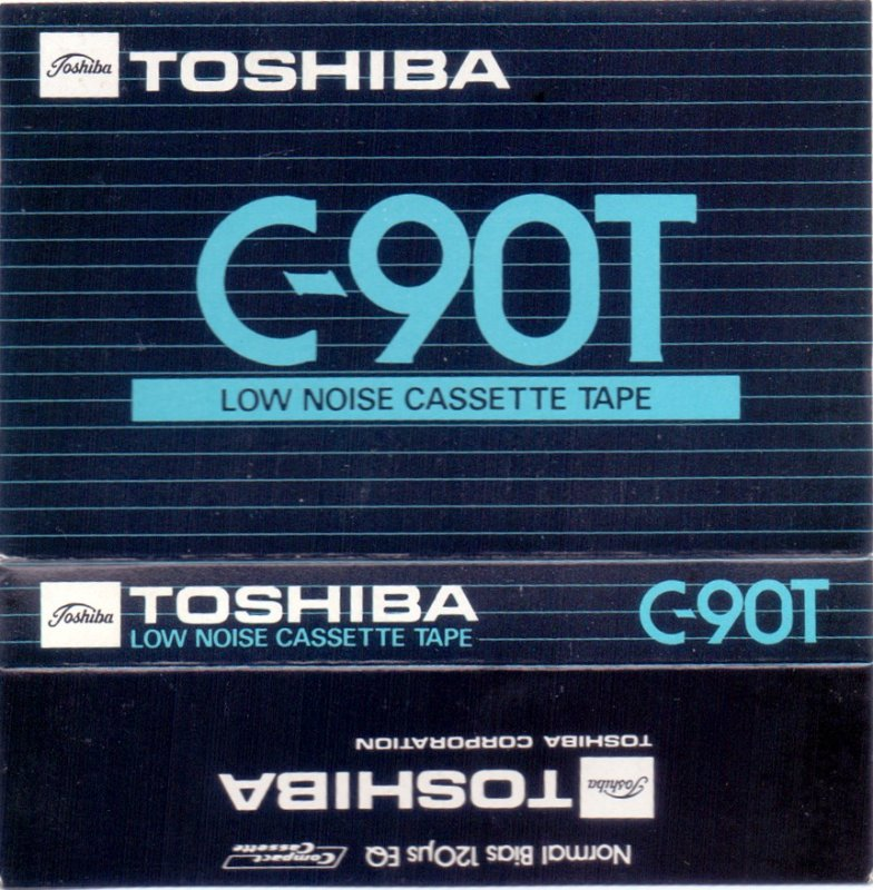 Compact Cassette Toshiba T 90 Type I Normal 1973 Europe