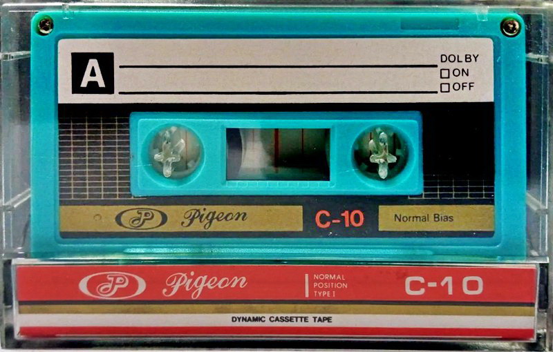 Compact Cassette Pigeon 10 Type I Normal 1985 Japan