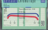 Compact Cassette dmb Dessauer Chroma Tape 90 Type II Chrome 1993 Europe