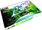 Compact Cassette AXIA PS-II / PS-2 64 "PS2K 64" Type II Chrome 1998 Japan