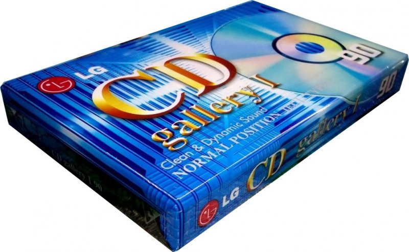 Compact Cassette LG CD Gallery I 90 Type I Normal 1997 Europe