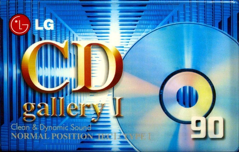 Compact Cassette LG CD Gallery I 90 Type I Normal 1997 Europe