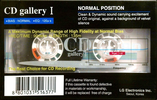 Compact Cassette LG CD Gallery I 90 Type I Normal 1997 Europe