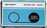 Compact Cassette Sharp 60 "Sampler Tape" Demonstration Tape 1971 Worldwide