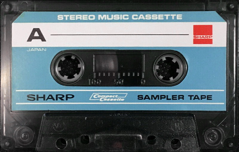 Compact Cassette Sharp 60 "Sampler Tape" Demonstration Tape 1971 Worldwide