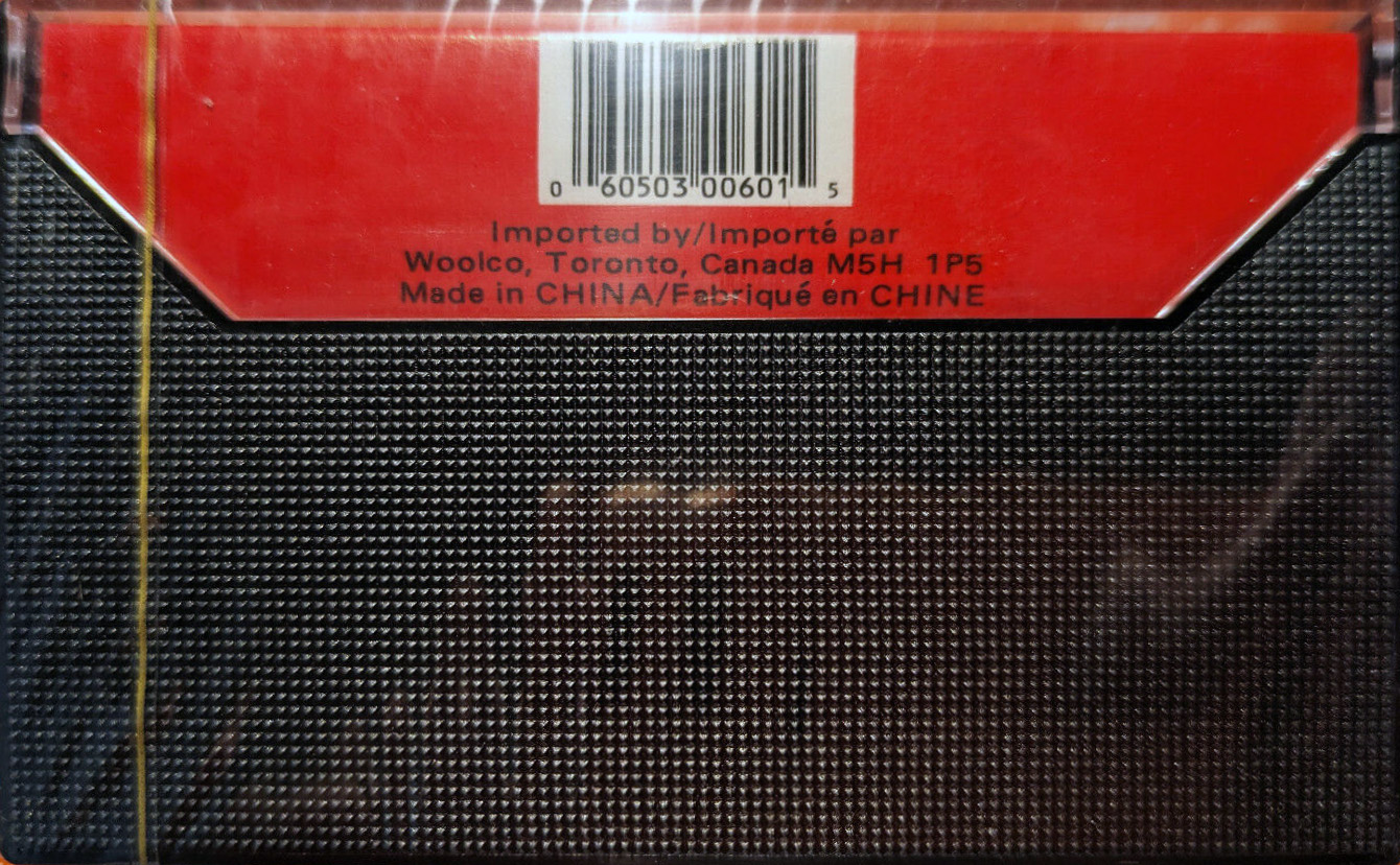 Compact Cassette Woolco 60 Type I Normal Canada