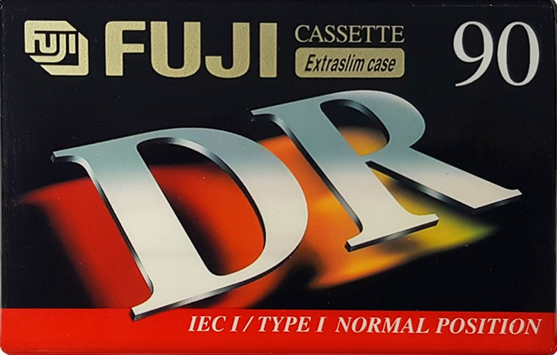Compact Cassette Fuji DR 90 Type I Normal 1995 Europe