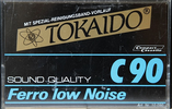 Compact Cassette Tokaido Ferro Low Noise 90 "Sound Quality" Type I Normal 1985 Europe