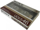 Compact Cassette Sony UCX-S 46 "USX-S46N" Type II Chrome 1985 Japan