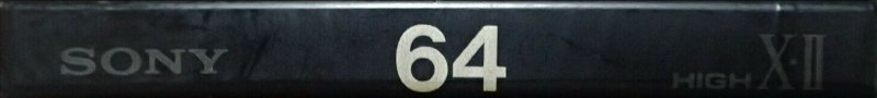 Compact Cassette Sony XII 64 Type II Chrome 1991 Japan