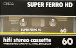 Compact Cassette Hema Super Ferro HD 60 Type I Normal 1983 Netherlands