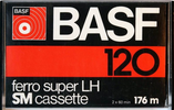 Compact Cassette BASF Ferro Super LH 120 Type I Normal 1977 Europe