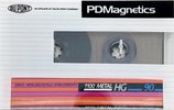 Compact Cassette PDM 1100 Metal 90 "HG" Type IV Metal 1983 Europe