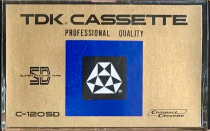 Compact Cassette TDK SD 120 Type I Normal 1970 Europe