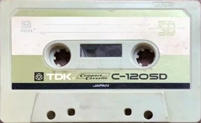 Compact Cassette TDK SD 120 Type I Normal 1970 Europe