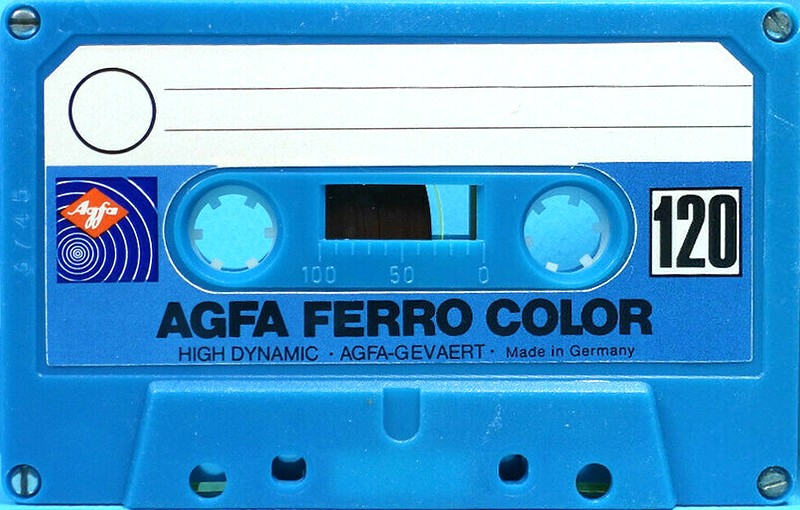 Compact Cassette AGFA Ferrocolor 120 Type I Normal 1978 Europe
