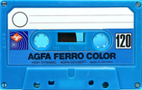 Compact Cassette AGFA Ferrocolor 120 Type I Normal 1978 Europe