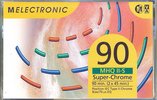 Compact Cassette Melectronic MHQ II-S 90 Type II Chrome 1995 Switzerland