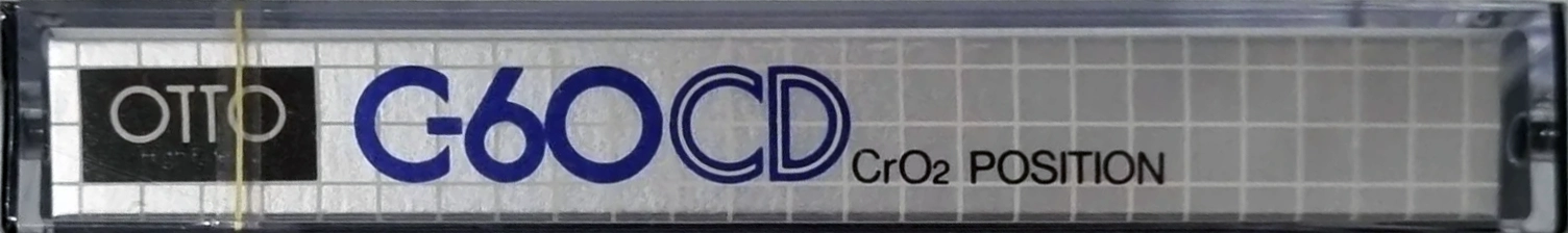 Compact Cassette Sanyo CD OTTO 60 Type II Chrome Japan