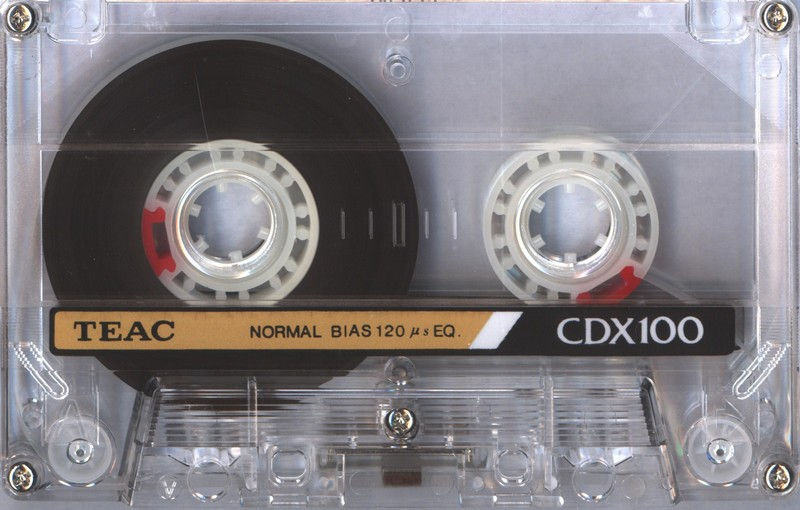 Compact Cassette Teac CDX 100 Type I Normal 1990 Europe