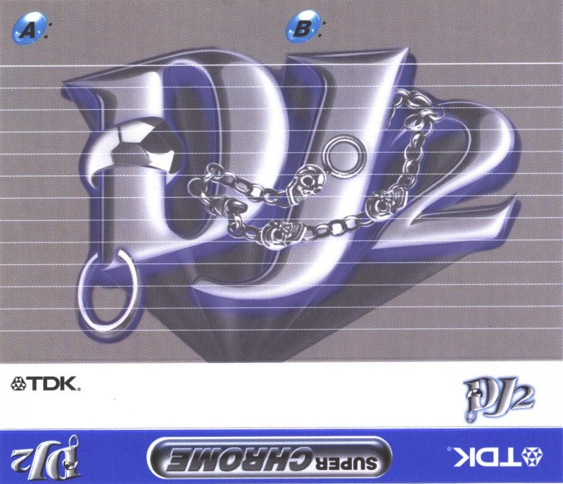 Compact Cassette TDK DJ2 Disc Jack 60 "DJ2-60EA" Type II Chrome 1997 Europe