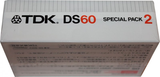 2 pack TDK DS 60 "DS-60X2" Type I Normal 1984 Japan