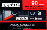Compact Cassette Digitech 90 Type I Normal USA