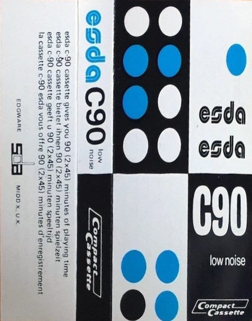 Compact Cassette Esda 90 Type I Normal 1978 UK